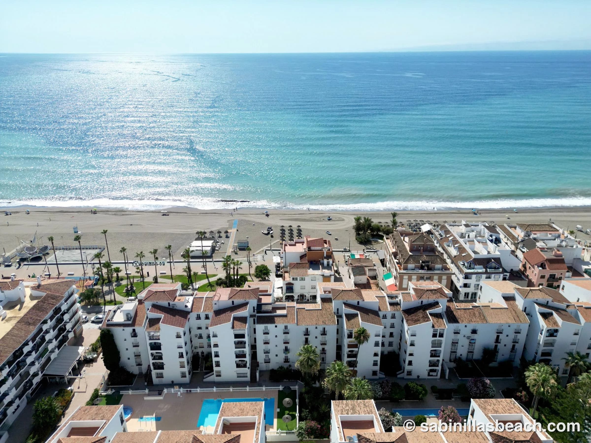 Apartment directly situated at the beach