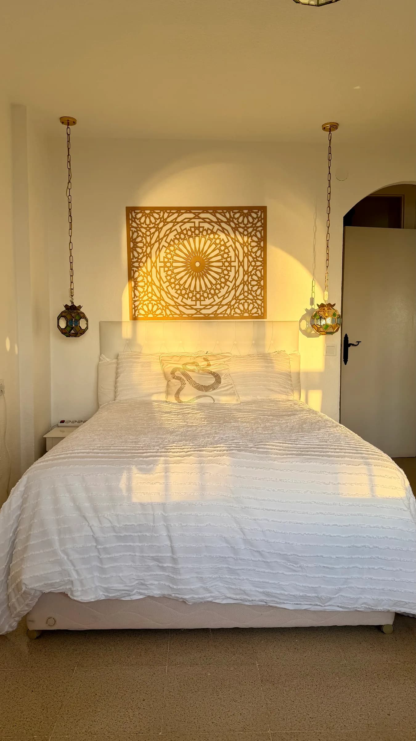 Master Bedroom during sunrise