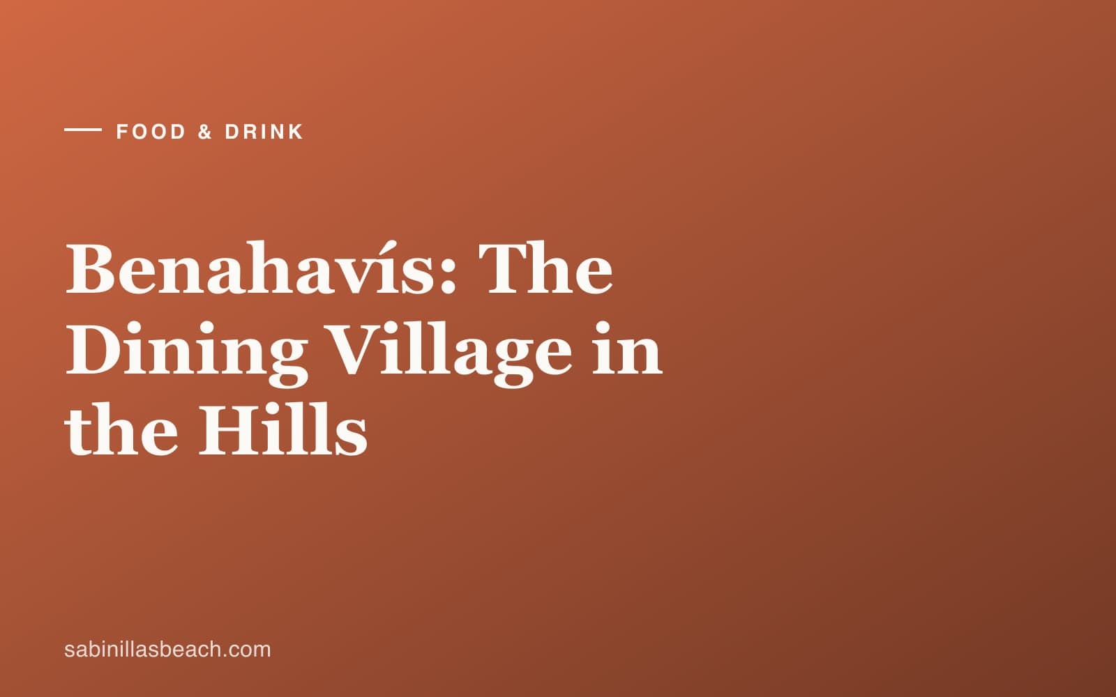 Whitewashed houses of Benahavís village stacked against green hills, with restaurant terraces spilling into a narrow street